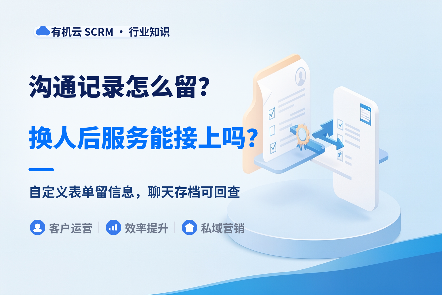 有机云｜医美客户的到店记录怎么留：面诊、方案、复诊三段的留痕与交接 配图